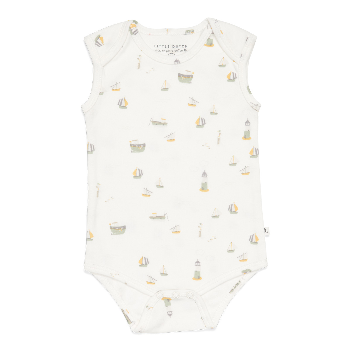 Bodi bez rukava - Sailors Bay White