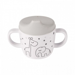 Čašica za učenje pijenja - Dreamy Dots Grey