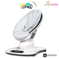 Ležaljke i njihaljke - Dječje njihaljke - 4moms Mamaroo - Grey/Silver Ležaljke i njihaljke - Dječje njihaljke - 4moms Mamaroo - Grey/Silver