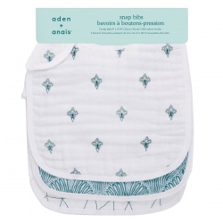 Aden+Anais - Tekstilni proizvodi - A+A Podbradak 2kom - Paisley Teal Aden+Anais - Tekstilni proizvodi - A+A Podbradak 2kom - Paisley Teal