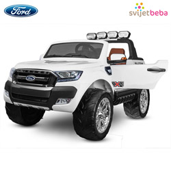 Auti na akumulator - Ford Ranger 4X4 - Bijeli Auti na akumulator - Ford Ranger 4X4 - Bijeli