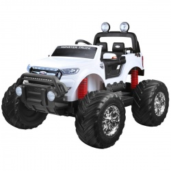 Auti na akumulator - Jeep - Ford Monster - Bijeli Auti na akumulator - Jeep - Ford Monster - Bijeli