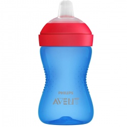 Bočica s mekim kljunom 300ml - Plava