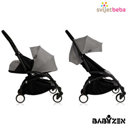 Babyzen - Babyzen Yoyo 0+ Grey/Black Babyzen - Babyzen Yoyo 0+ Grey/Black