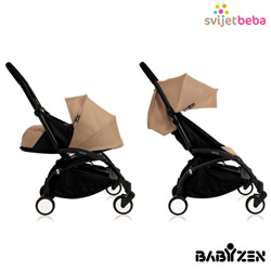 Babyzen - Babyzen Yoyo 0+ Taupe/Black Babyzen - Babyzen Yoyo 0+ Taupe/Black