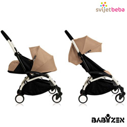 Babyzen - Babyzen Yoyo 0+ Taupe/White Babyzen - Babyzen Yoyo 0+ Taupe/White