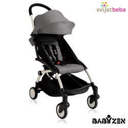 Babyzen - Babyzen Yoyo 6+ Grey/White Babyzen - Babyzen Yoyo 6+ Grey/White