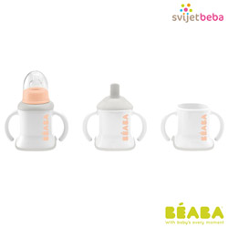 Beaba - Beaba 3u1 trening bočica - Nude Beaba - Beaba 3u1 trening bočica - Nude