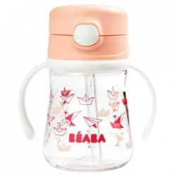 bočica sa slamkom 240ml - Roza