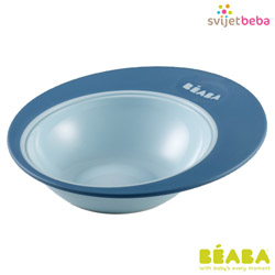Hranjenje - Pribor za jelo i piće - Beaba Ellipse tanjur - Blue Hranjenje - Pribor za jelo i piće - Beaba Ellipse tanjur - Blue