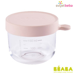 Hranjenje - Pribor za jelo i piće - Beaba Staklena posuda 150ml - Roza Hranjenje - Pribor za jelo i piće - Beaba Staklena posuda 150ml - Roza