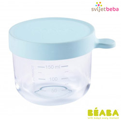 Staklena posuda 150ml - Svijetlo Plava