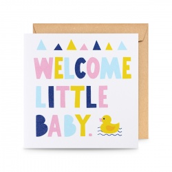 Čestitka Welcome Little Baby