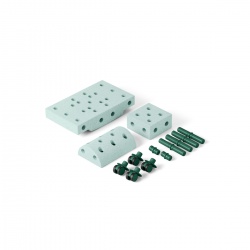 Curiosity set - Ocean Mint Forest Green