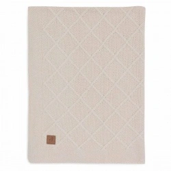 Deka 100x150 - Check Knit Oatmeal