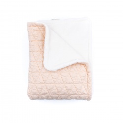 Dekica s naborima 100x75cm - Water Peach