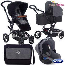 AKCIJA - Dječja kolica - Jane Epic Micro - T34 Jet Black AKCIJA - Dječja kolica - Jane Epic Micro - T34 Jet Black