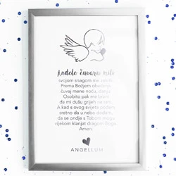 Angellum plakat - Silver