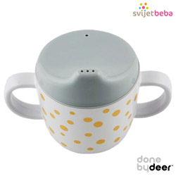 Hranjenje - Bočice - Done by Deer - Happy Dots Gold/Grey Hranjenje - Bočice - Done by Deer - Happy Dots Gold/Grey