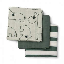 Tetra pelene 3kom 70x70cm - Deer Friends Green