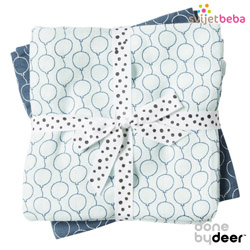 Done by Deer - Done by Deer - Balloon Blue, 2kom, 120x120cm Done by Deer - Done by Deer - Balloon Blue, 2kom, 120x120cm