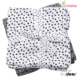 Done by Deer - Done by Deer - Happy Dots Grey, 2kom, 70x70cm Done by Deer - Done by Deer - Happy Dots Grey, 2kom, 70x70cm