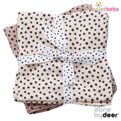 Done by Deer - Done by Deer - Happy Dots Powder, 2kom, 70x70cm Done by Deer - Done by Deer - Happy Dots Powder, 2kom, 70x70cm