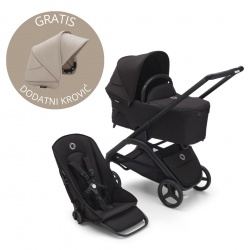 Dragonfly 2u1 Black - Midnight Black Desert Taupe