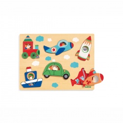 Drvene puzzle - Vozila