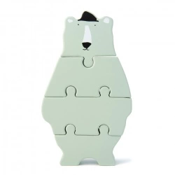 Drvene puzzle životinje - Mr.P.Bear