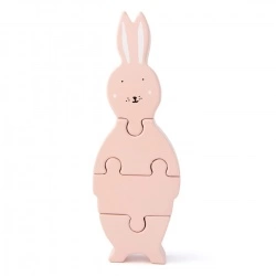 Drvene puzzle životinje - Mrs.Rabbit