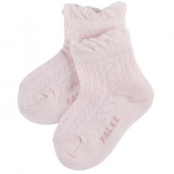 Čarape Romantic Net - Powder Rose