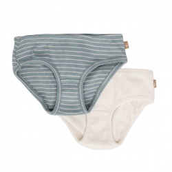 Gaćice 2 kom - Silver Blue Off White