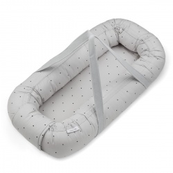Gnijezdo Gro - Classic Dot Dumbo Grey
