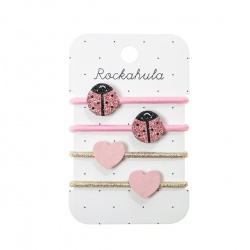 Gumice za kosu - Lola Ladybird Glitter