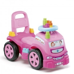 Guralica 3u1 + set kocki - Pink