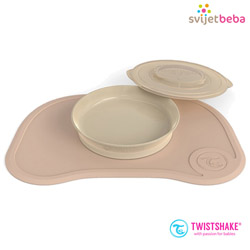 podloga i tanjur Pastel Beige