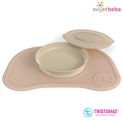 podloga i tanjur Pastel Beige