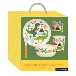 Eco Set za jeo Dinosaur