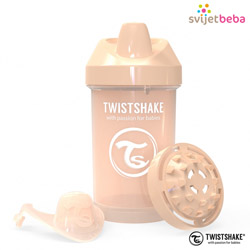 Pribor za jelo i piće - Hranjenje - Sippy Cups - Crawler Cup 300ml, 8+mj - Pastel Beige Pribor za jelo i piće - Hranjenje - Sippy Cups - Crawler Cup 300ml, 8+mj - Pastel Beige