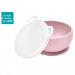 Hranjenje - Pribor za jelo i piće - OiOi Bowly - Pink Hranjenje - Pribor za jelo i piće - OiOi Bowly - Pink
