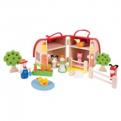 Ideje za poklone - Bigjigs Farm Mini Playset Ideje za poklone - Bigjigs Farm Mini Playset