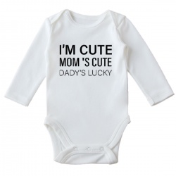 Ideje za poklone - Bodi sa natpisom - Im cute Ideje za poklone - Bodi sa natpisom - Im cute