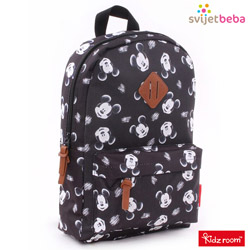 Od 1 do 3 godine - Ideje za poklone - Dječji ruksak - Kidzroom Mickey Black (088-8693-BL) Od 1 do 3 godine - Ideje za poklone - Dječji ruksak - Kidzroom Mickey Black (088-8693-BL)