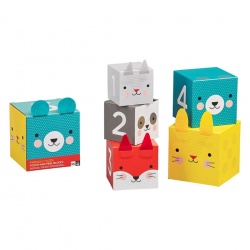 Ideje za poklone - Petit Collage Touch & Feel nesting blocks Ideje za poklone - Petit Collage Touch & Feel nesting blocks