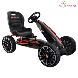 Igra na otvorenom - Go-kart ABARTH - crni Igra na otvorenom - Go-kart ABARTH - crni