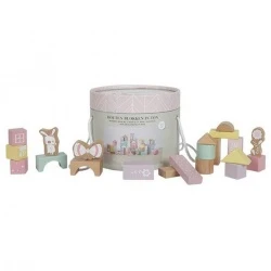 Drvene kocke - Adventure Pink