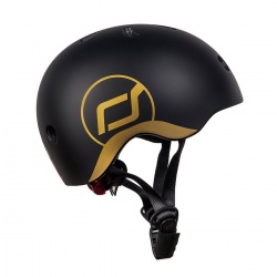 Kaciga S-M - Black and Gold