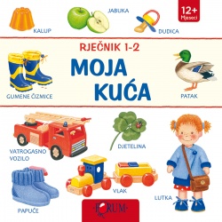 Knjiga Riječnik 1-2 Moja kuća