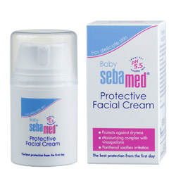 Kupanje i higijena - Sebamed zaštitna krema za lice s pumpicom, 50 ml Kupanje i higijena - Sebamed zaštitna krema za lice s pumpicom, 50 ml